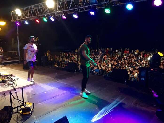 Concierto en la playa de Melenara (Foto TA)